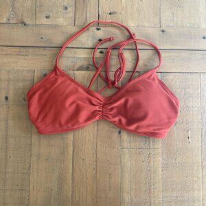 Rust Orange Aerie Bikini Top